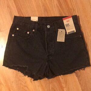Levi 501 Cutoff Shorts 27W NWT